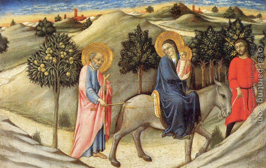 Sano Di Pietro : The Flight into Egypt Sano Di Pietro : The Flight into Egypt